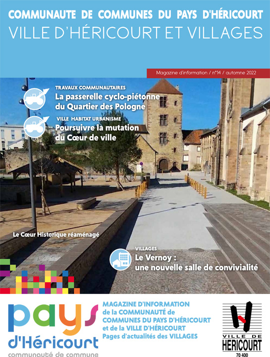 Pays d'Héricourt, Magazine d'informations - n°14 - Automne 2022