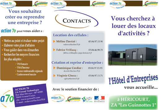 Hôtel d'entreprises à Héricourt - Communauté de Communes du Pays D'Héricourt